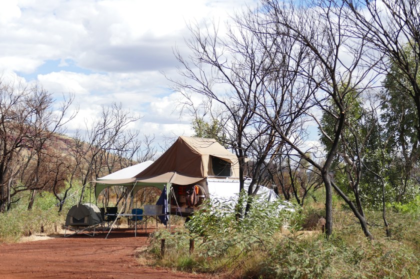 Our camp on Dales campground