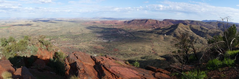 Rio Tinto open cut iron ore mine