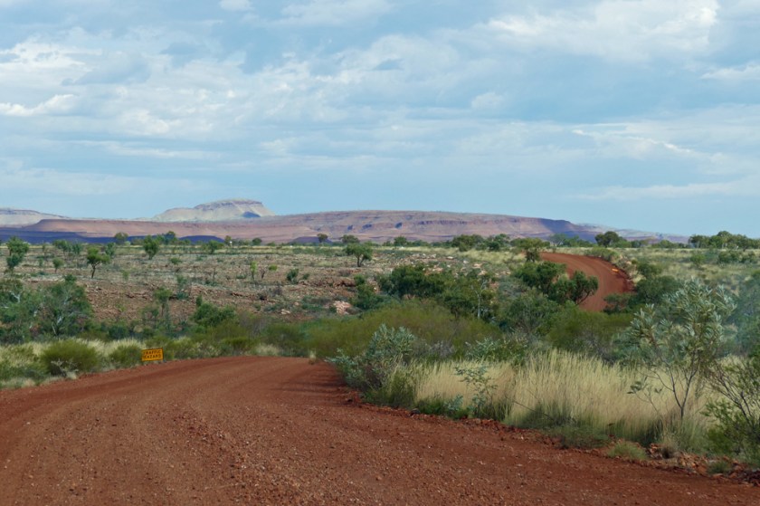 Towards Hamersley Range