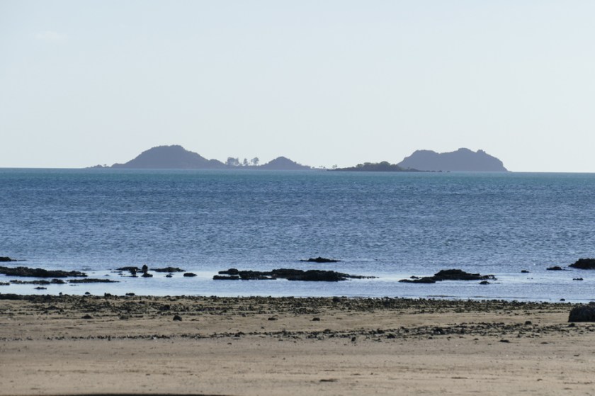 Small islands off Loyalty Beach