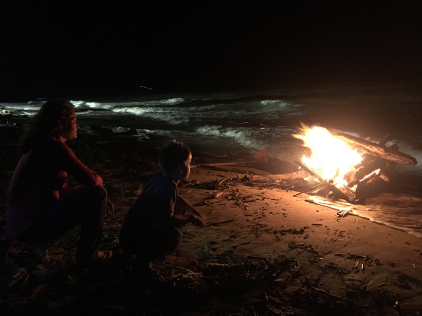Campfire at Mission Beach