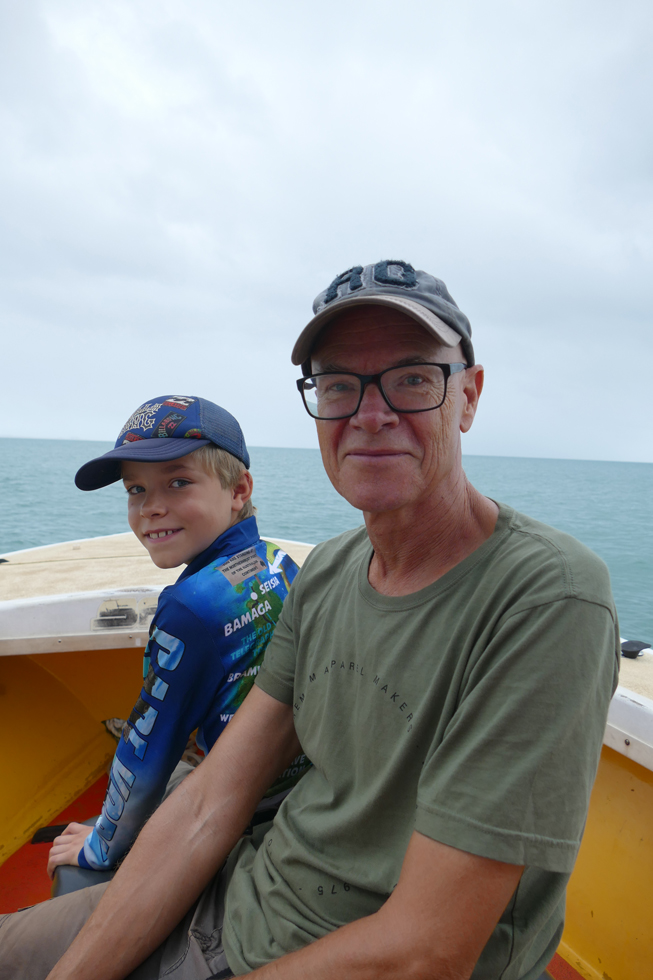 On the way to Roko Island