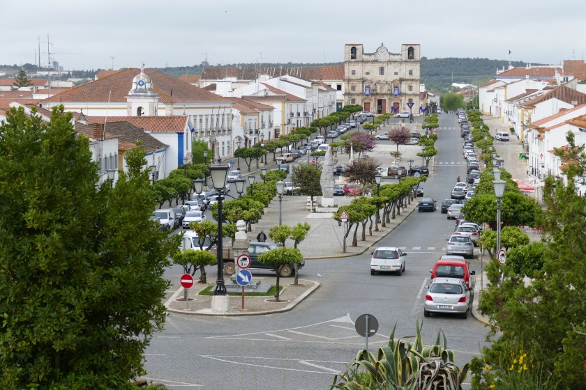 Praça da República in Vila Viçosa