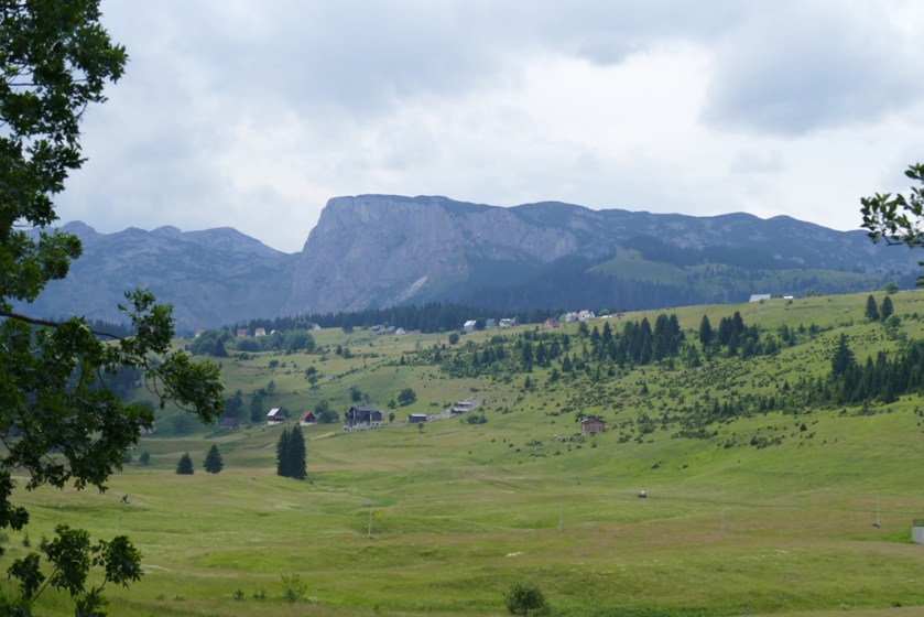 Driving through Durmitor National Park