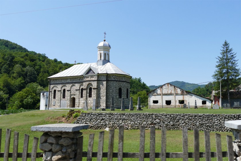 Driving through Serbia