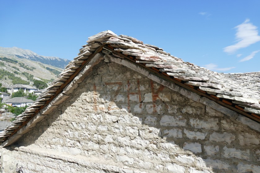 Stone roof