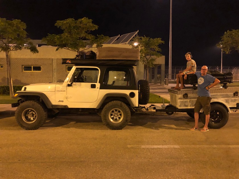 At the port in Patras