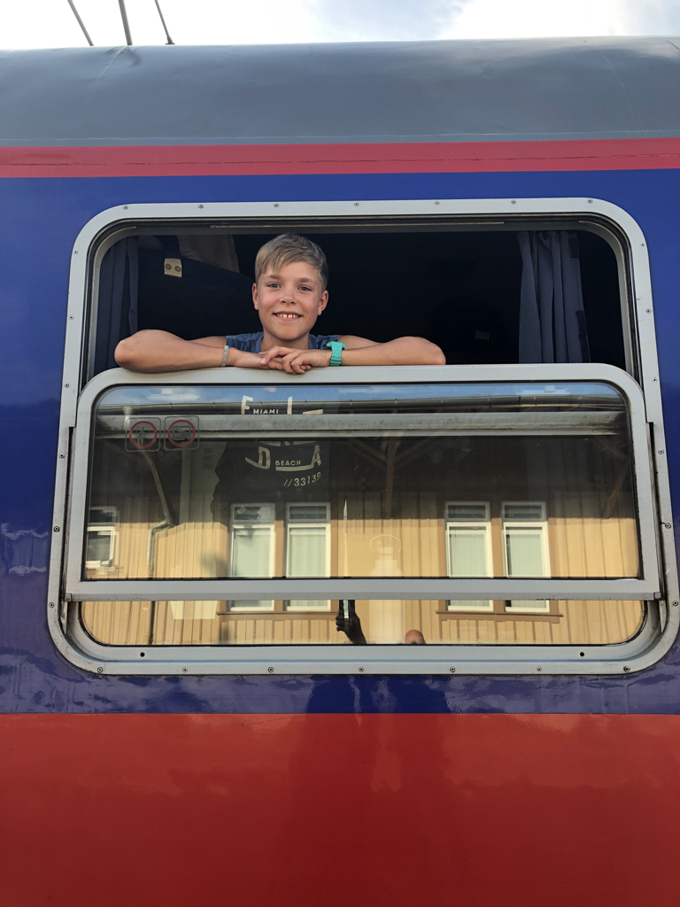 On the way to Hamburg